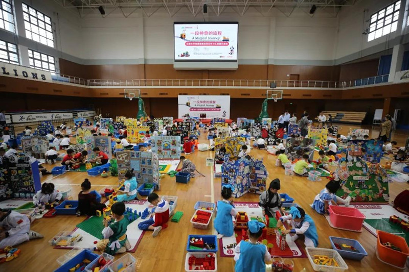 御澜湾校区组队参加市乐高创意搭建赛喜获佳绩